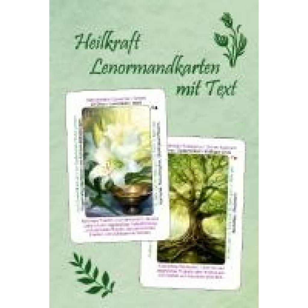 4260399371976 - Schulze Angelina Heilkraft Lenormandkarten mit Text