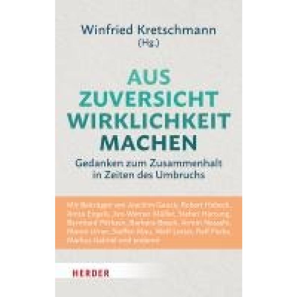 9783451398414 - Aus Zuversicht Wirklichkeit machen