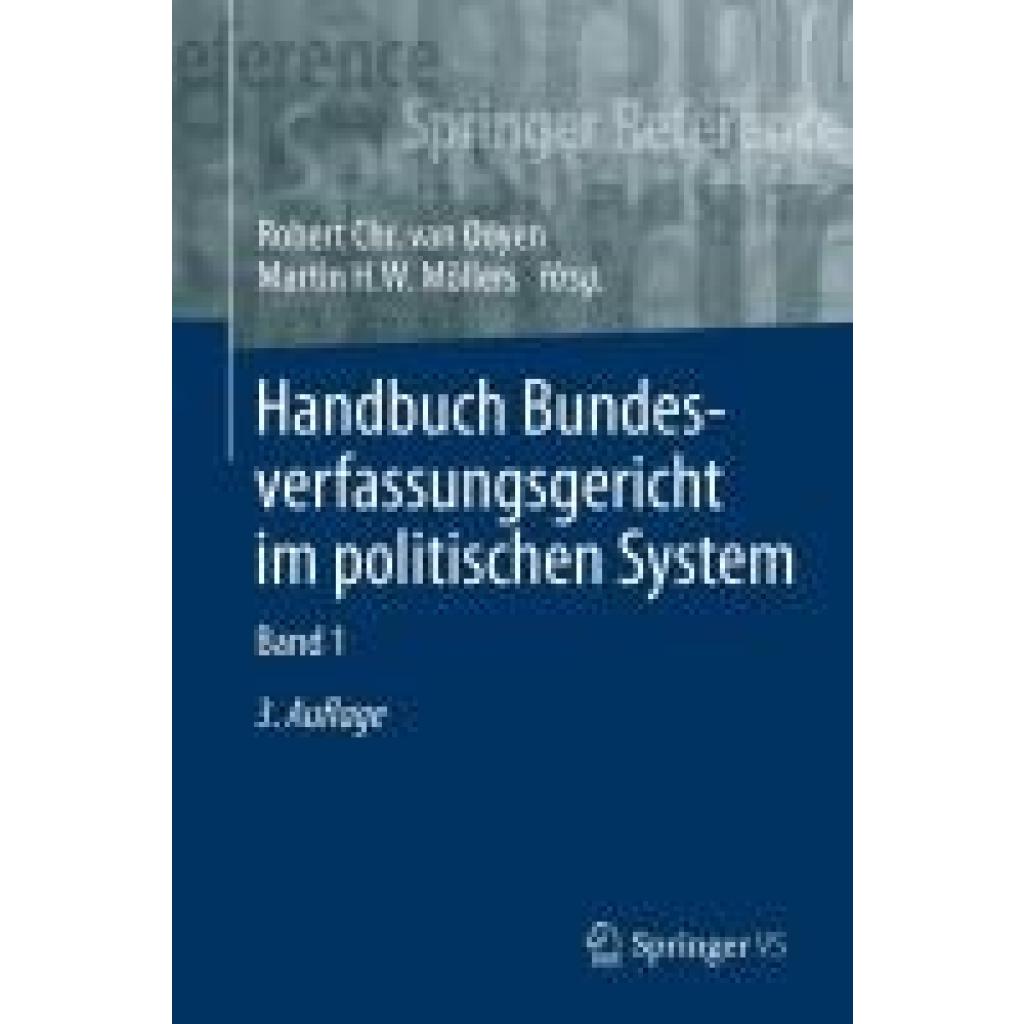 9783658375270 - Handbuch Bundesverfassungsgericht im politischen System 9783658375270 - Handbuch Bundesverfassungsgericht im politischen System