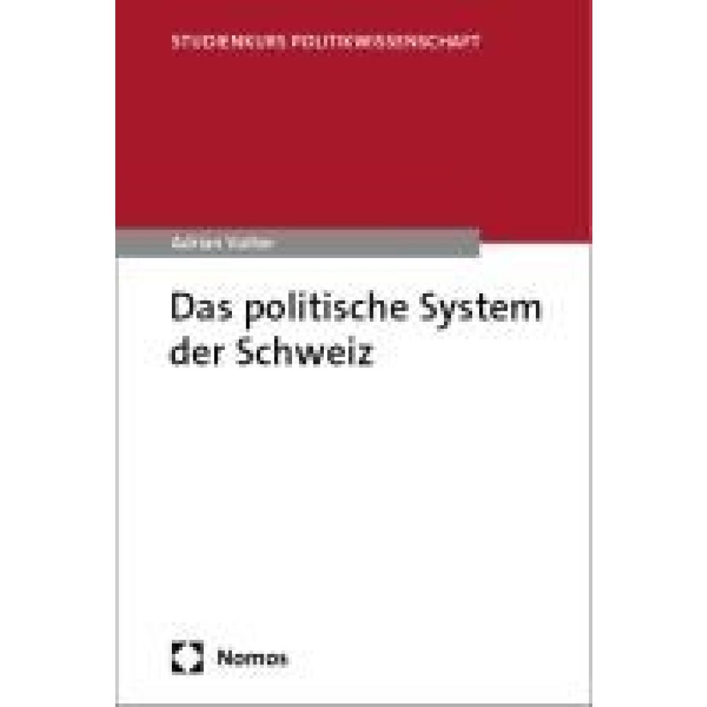 9783756008148 - Vatter Adrian Das politische System der Schweiz 9783756008148 - Vatter Adrian Das politische System der Schweiz