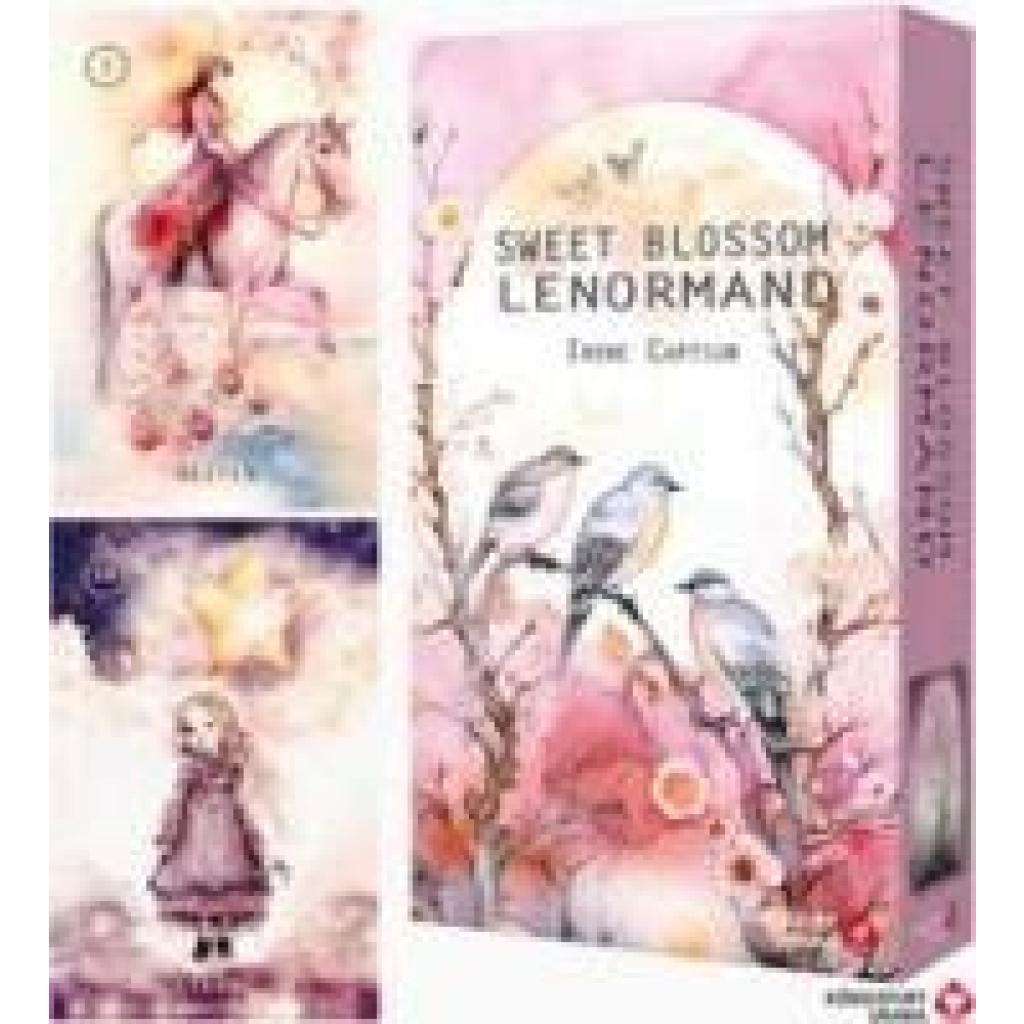 4250375102540 - Captijn Irene Sweet Blossom Lenormand (Deutsch) 36 Karten plus 2 zusätzliche Karten