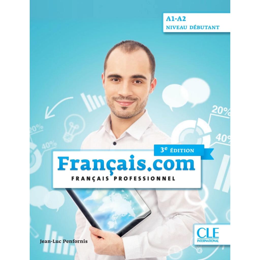 9783125296046 - françaiscom débutant 3e édition   Françaiscom A1-A2 débutant 3e édition Kartoniert (TB)