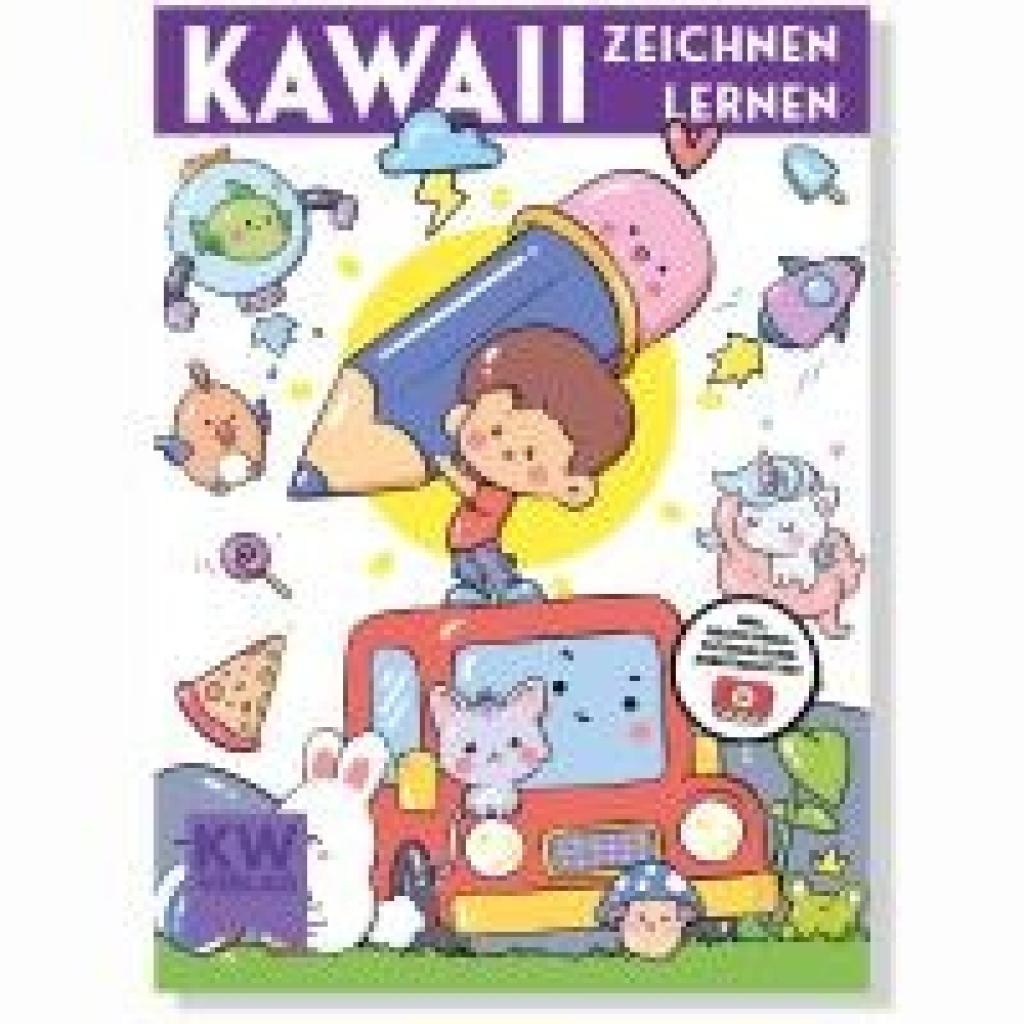 9783982480763 - Kawaii zeichnen lernen - über 500 Motive malen lernen - SimplePaper Kartoniert (TB)