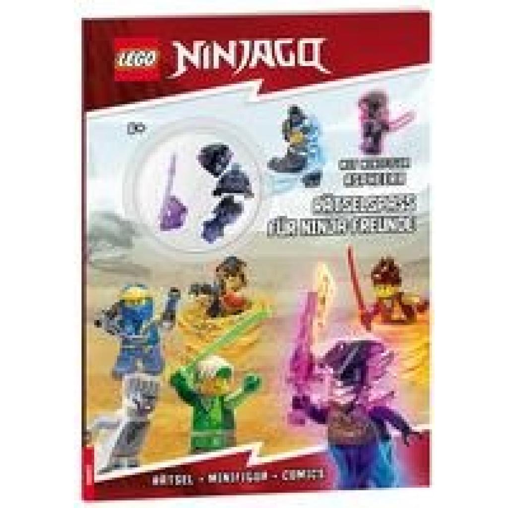 9783960808114 - LEGO® Ninjago® - Rätselspaß für Ninja-Freunde m 1 Beilage Kartoniert (TB)