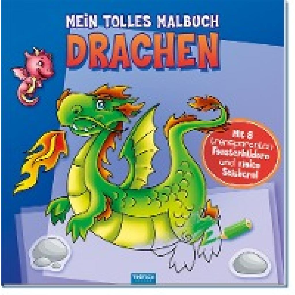 Mein tolles Malbuch DRACHEN