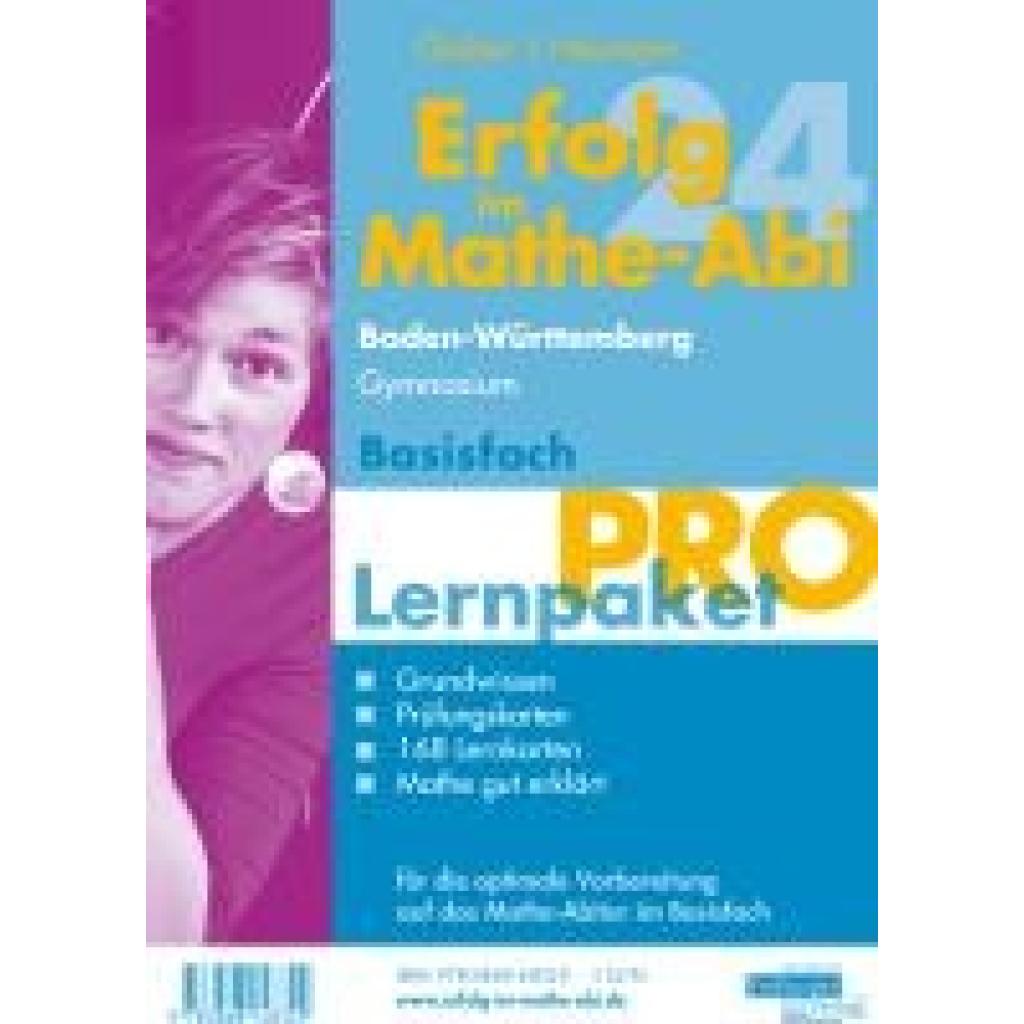 Gruber, Helmut: Erfolg im Mathe-Abi 2024 Lernpaket Basisfach 'Pro' Baden-Württemberg Gymnasium