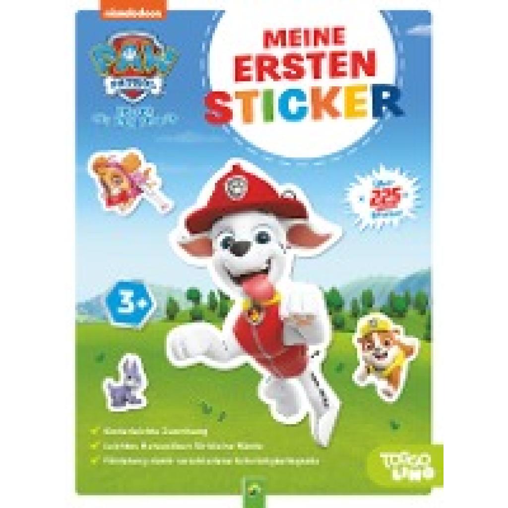 9783849943196 - PAW Patrol   PAW Patrol Meine ersten Sticker - Schwager & Steinlein Verlag Kartoniert (TB)