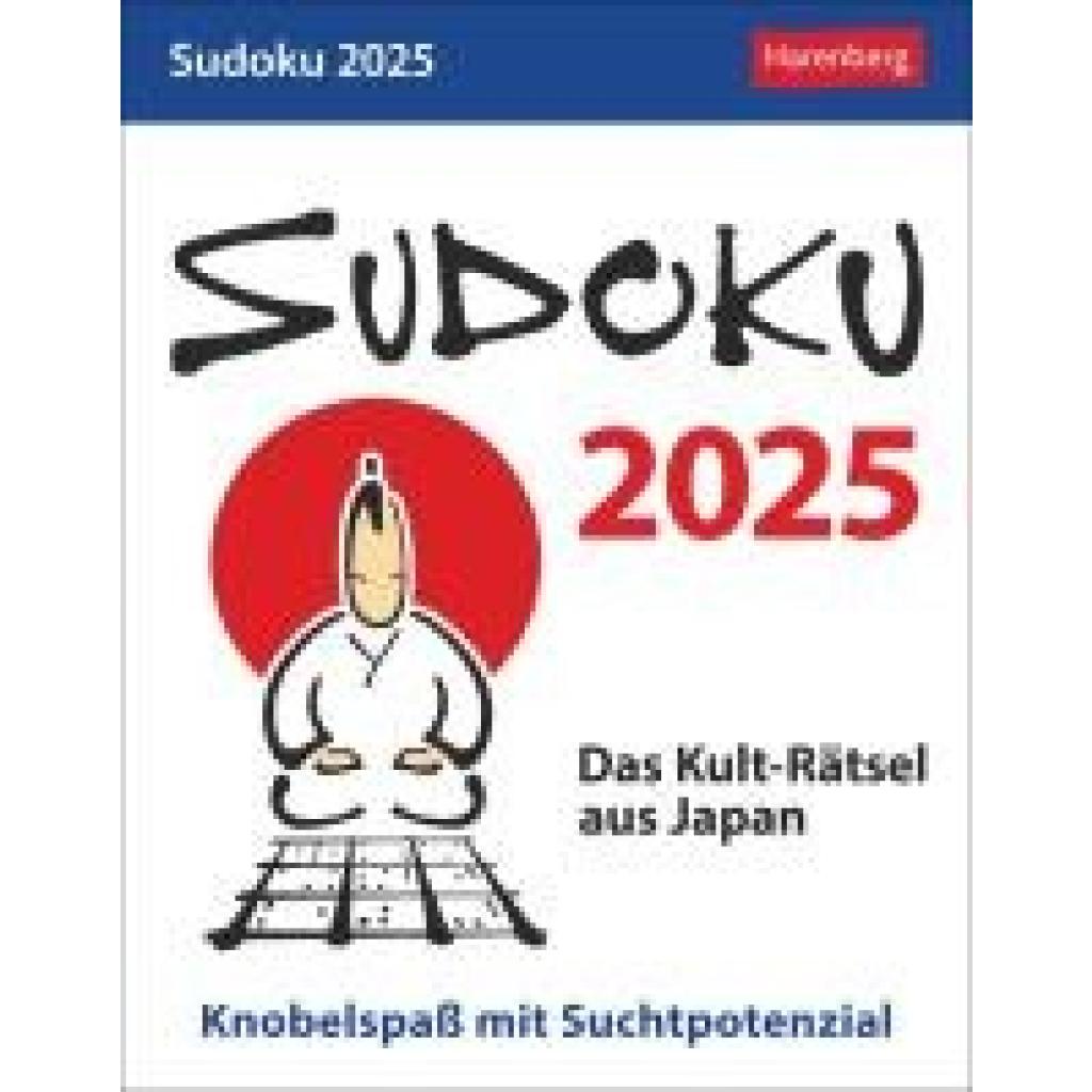 Krüger, Stefan: Sudoku Tagesabreißkalender 2025 - Das Kult-Rätsel aus Japan