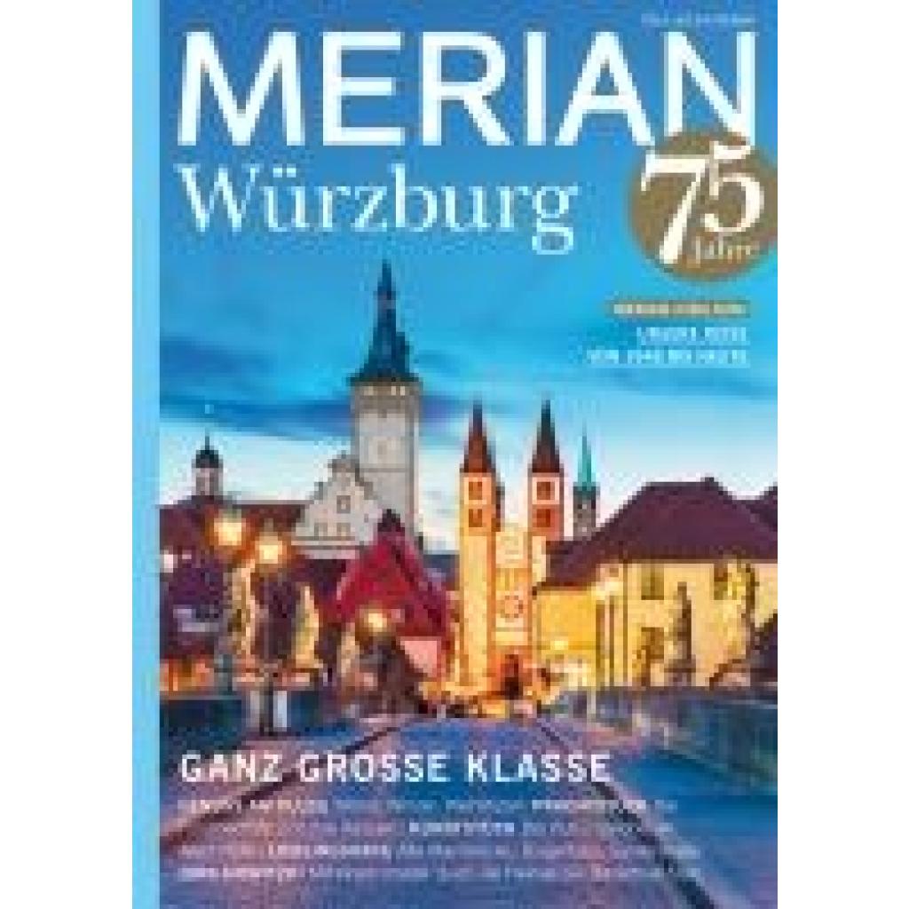 9783834233776 - MERIAN Magazin Würzburg 01 2023 Kartoniert (TB)