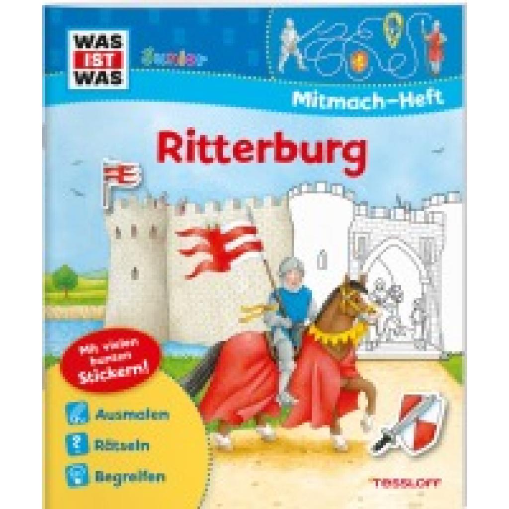 9783788675646 - WAS IST WAS Junior Mitmach-Hefte   WAS IST WAS Junior Mitmach-Heft Ritterburg - Sabine Schuck Kartoniert (TB)