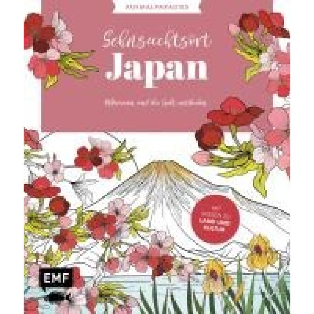 9783745922288 - Ausmalparadies - Sehnsuchtsort Japan Kartoniert (TB)