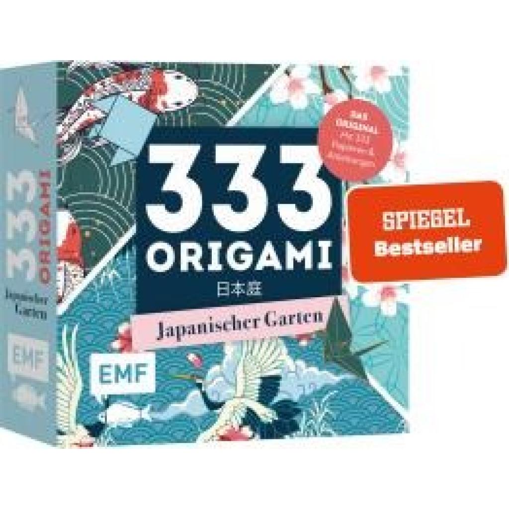 9783745921526 - 333 Origami - Japanischer Garten - Zauberschöne Papiere falten für Japan-Fans Kartoniert (TB)