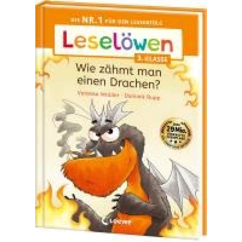 9783743214385 - Leselöwen 3 Klasse   Leselöwen 3 Klasse - Wie zähmt man einen Drachen? - Vanessa Walder Gebunden