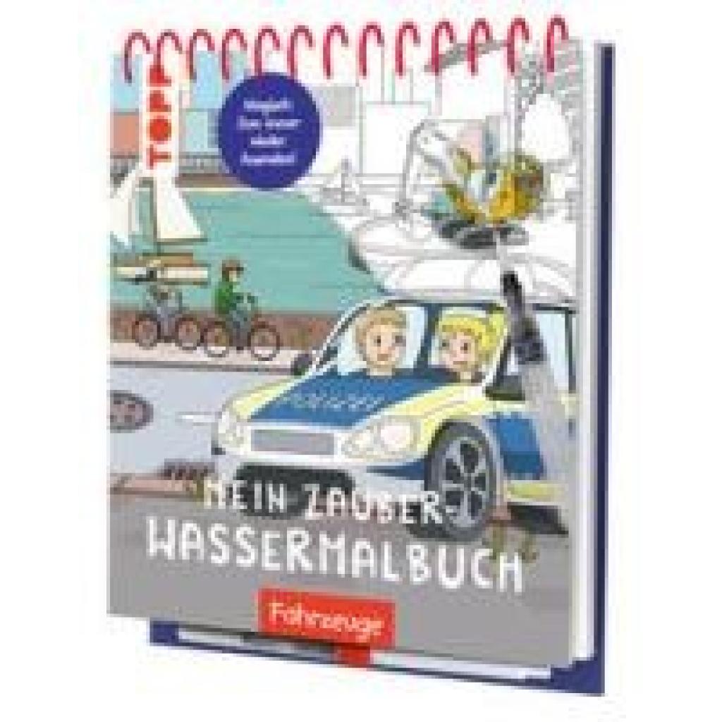 9783735891495 - Mein Zauber-Wassermalbuch Fahrzeuge - Janina Heese Gebunden 9783735891495 - Mein Zauber-Wassermalbuch Fahrzeuge - Janina Heese Gebunden