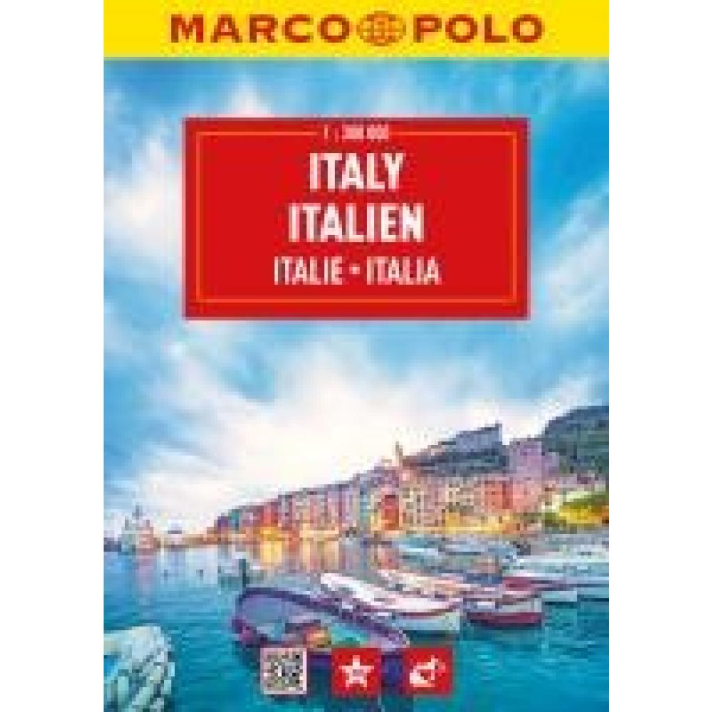 MARCO POLO Reiseatlas Italien 1:300.000