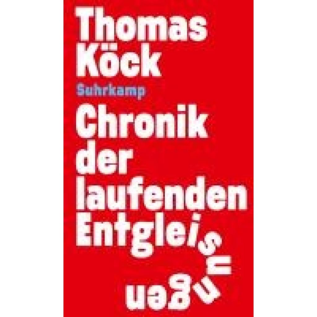 9783518432112 - Köck Thomas Chronik der laufenden Entgleisungen