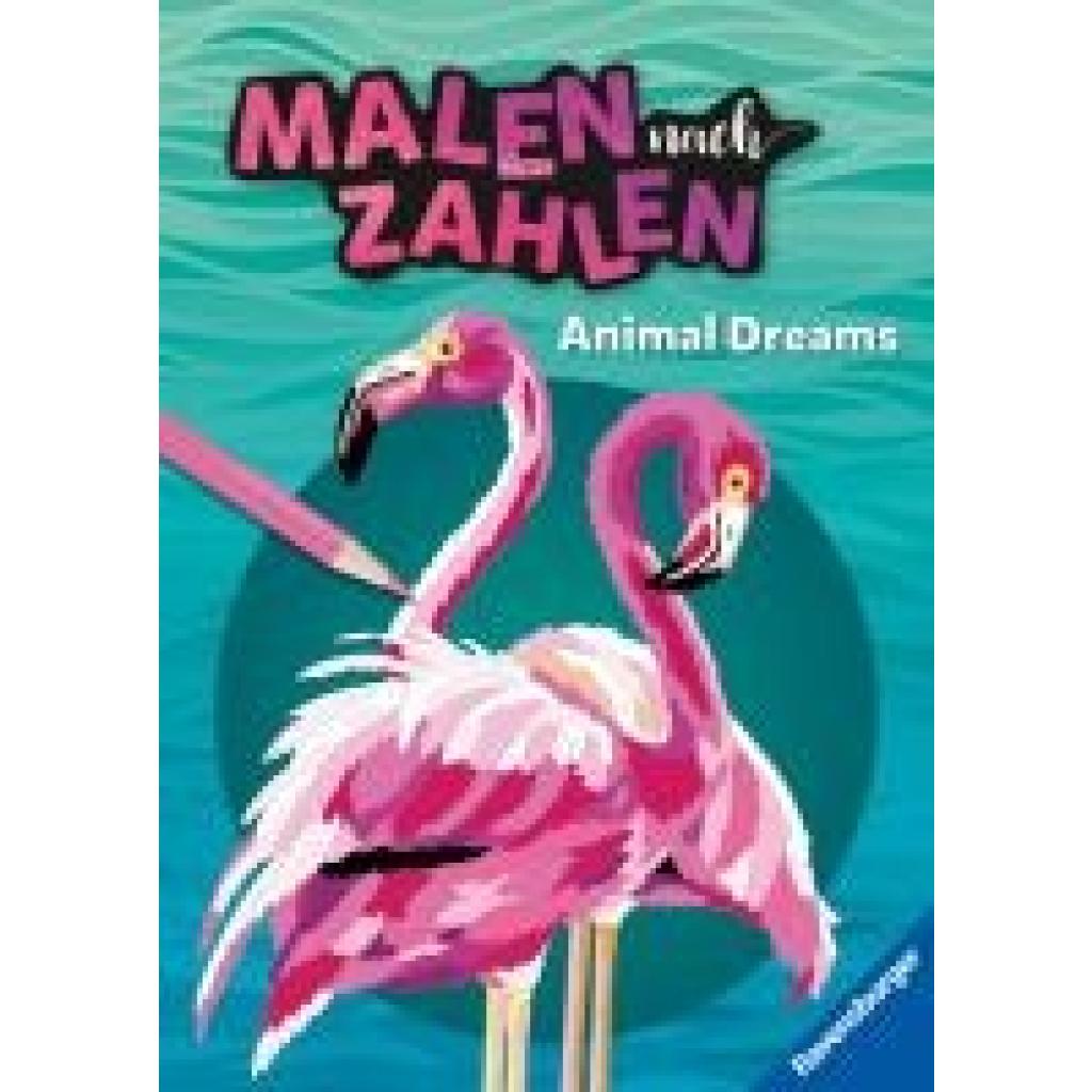 Ravensburger Malen nach Zahlen Animal Dreams - 32 Motive abgestimmt auf Buntstiftsets mit 24 Farben (Stifte nicht enthal