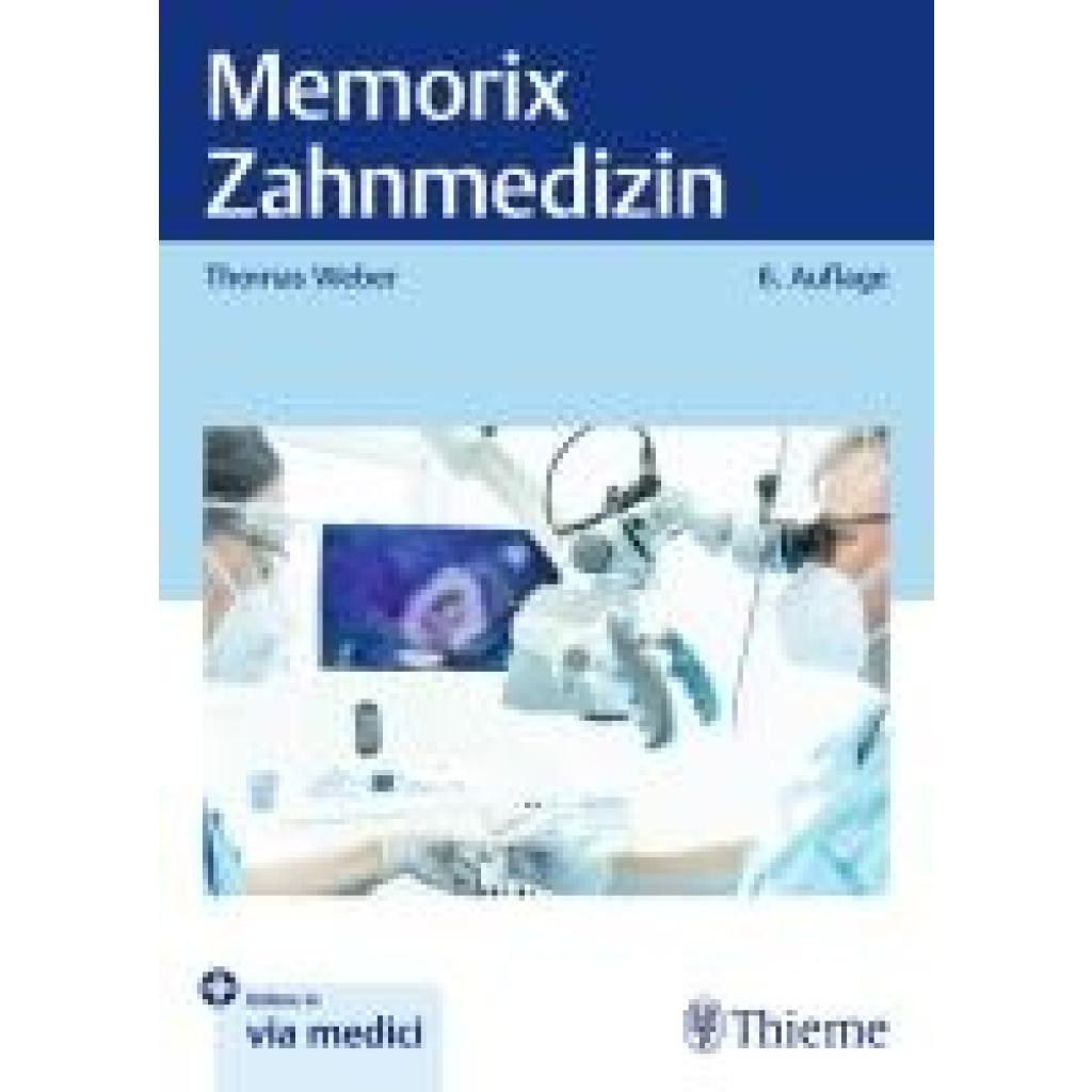 9783132417762 - Weber Thomas Memorix Zahnmedizin