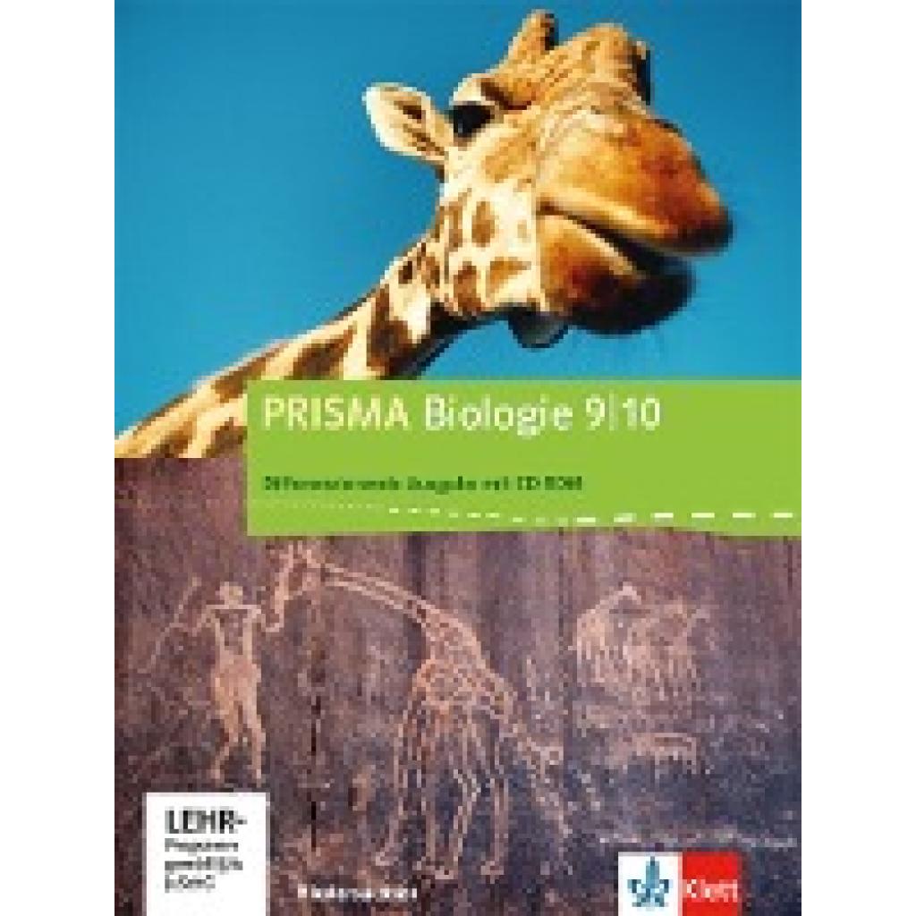 9783120683476 - Prisma Biologie Ausgabe für Niedersachsen - Differenzierende Ausgabe Schülerbuch mit CD-ROM 9 10 Schuljahr 9783120683476 - Prisma Biologie Ausgabe für Niedersachsen - Differenzierende Ausgabe Schülerbuch mit CD-ROM 9 10 Schuljahr