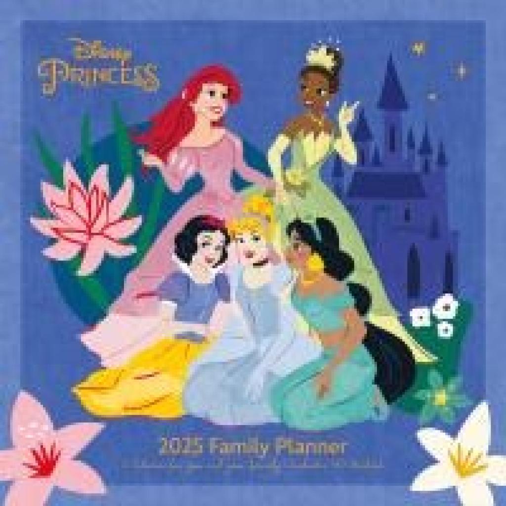 Disney Princess 2025 30X30 Familienplaner