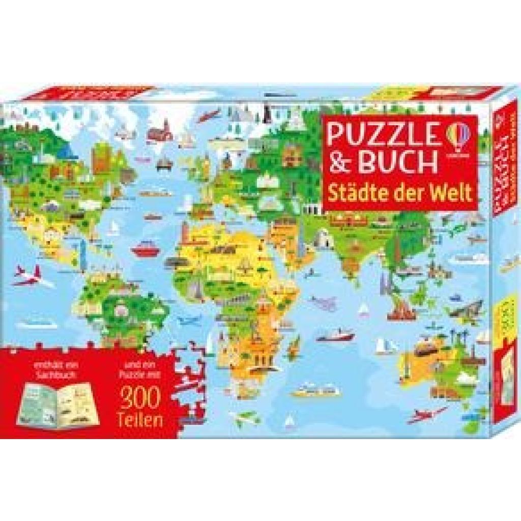Smith, Sam: Puzzle & Buch: Städte der Welt