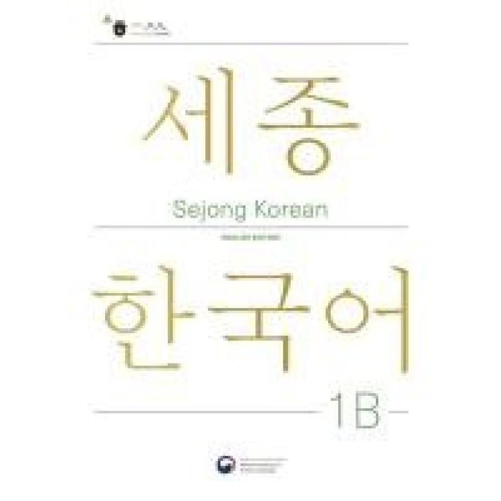 9781635190441 - Sejong Korean Student Book 1B - English Edition m 1 Audio Kartoniert (TB)