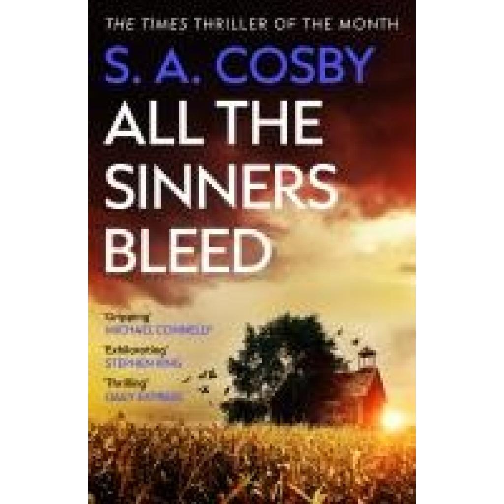 9781472299154 - All The Sinners Bleed - S A Cosby Kartoniert (TB)