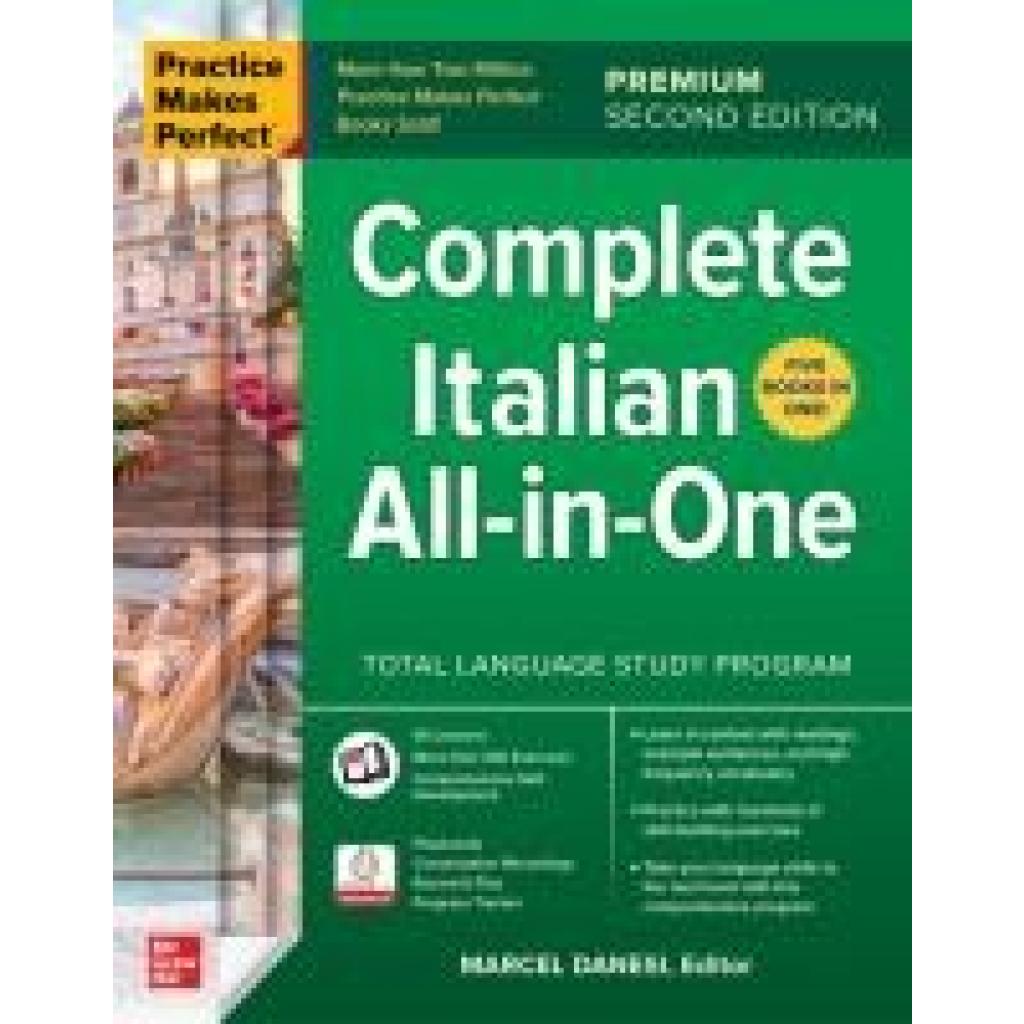 Practice Makes Perfect: Complete Italian All-In-One, Premium
