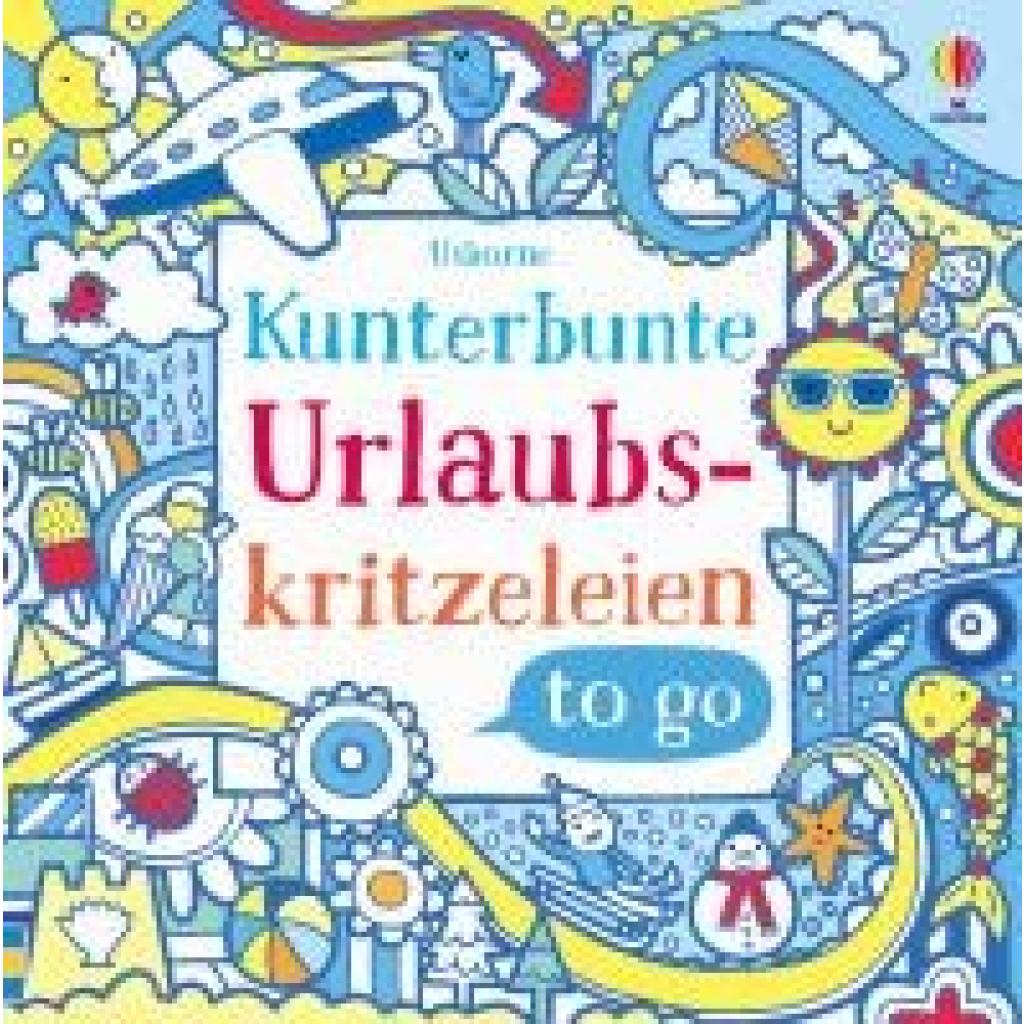 9781035701278 - Kunterbunte Urlaubskritzeleien to go Kartoniert (TB)