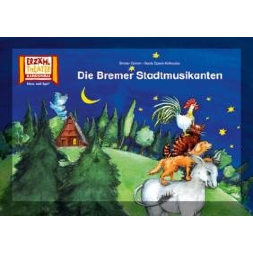 Grimm, Brüder: Die Bremer Stadtmusikanten / Kamishibai Bildkarten