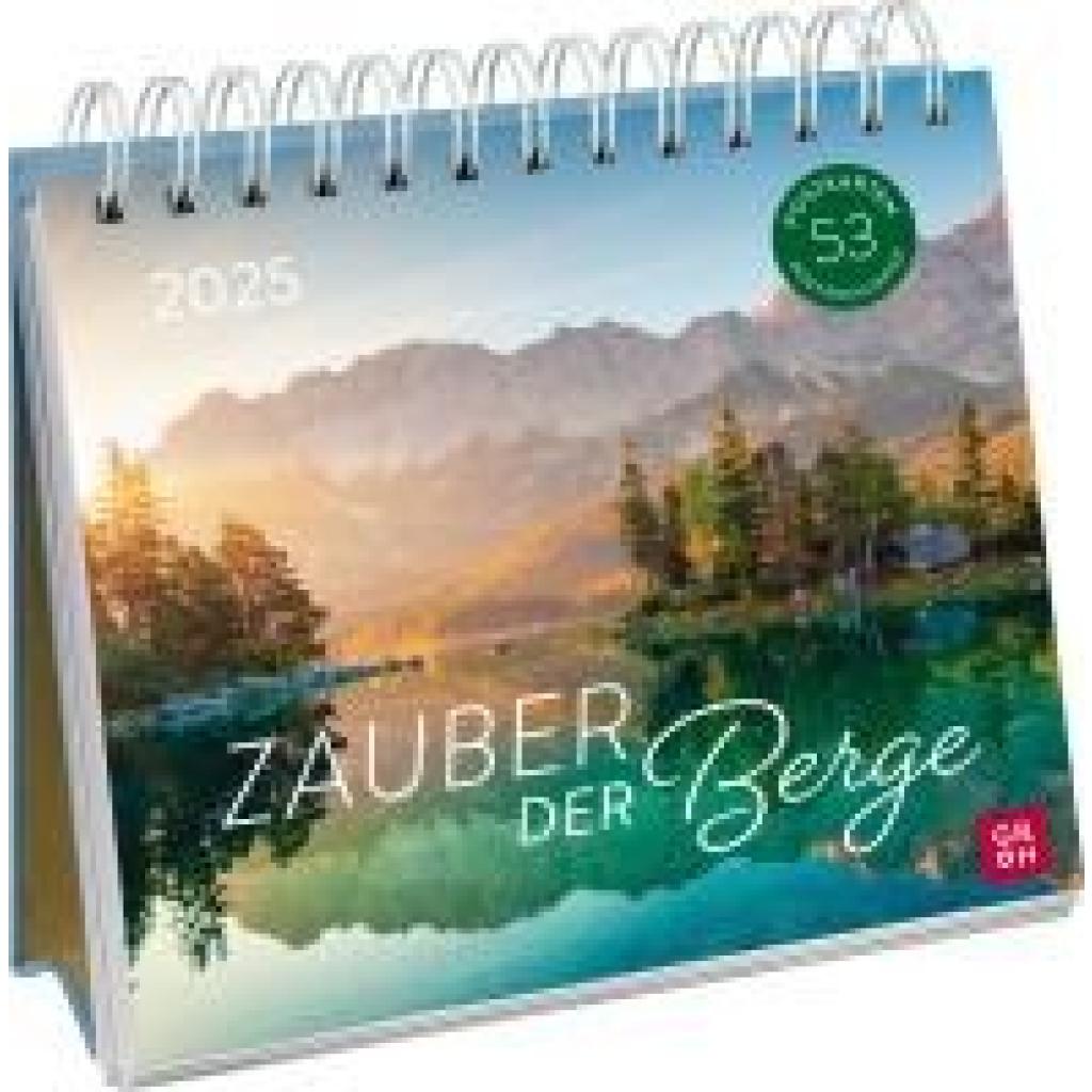 Postkartenkalender 2025: Zauber der Berge