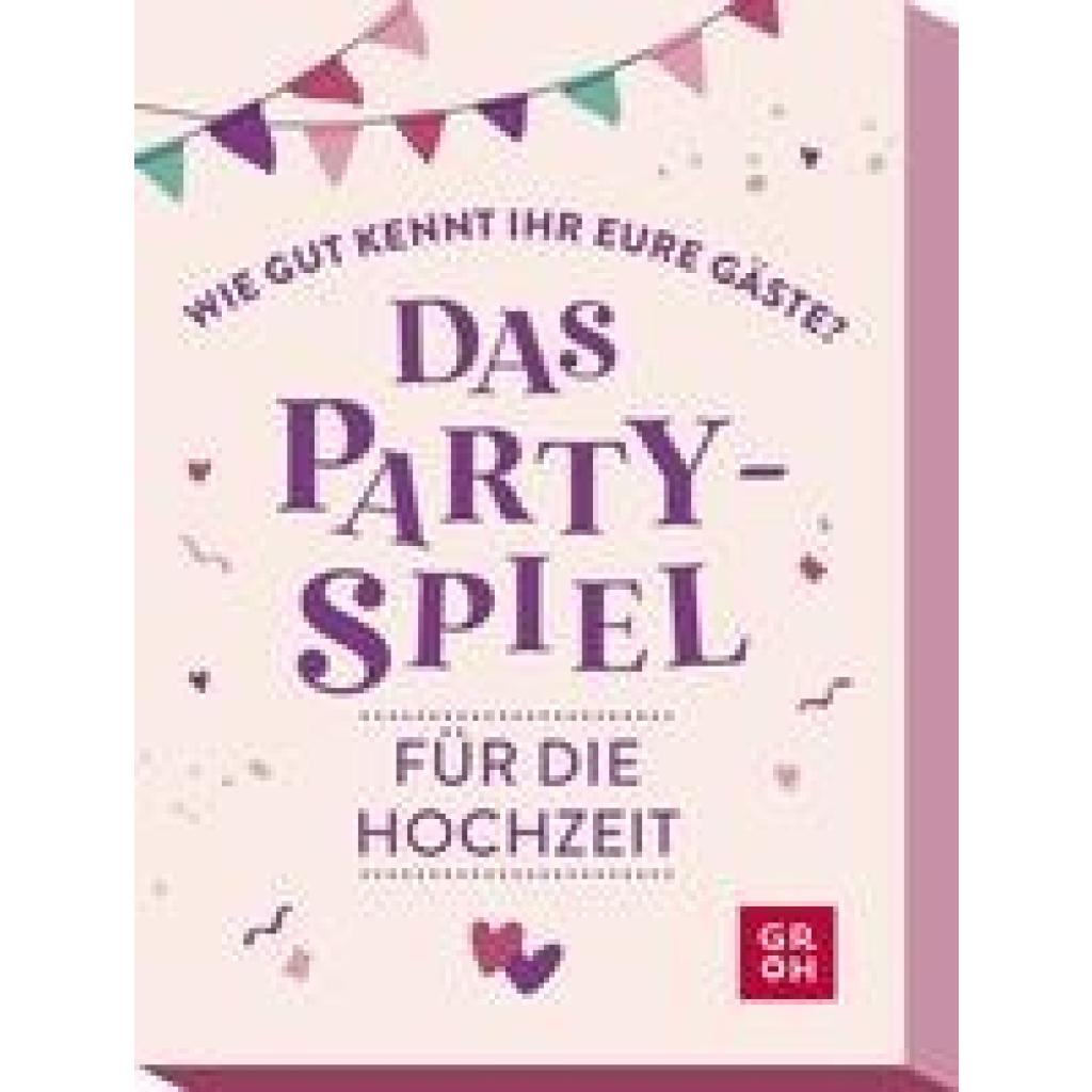 Wie gut kennt ihr eure Gäste? Das Partyspiel für die Hochzeit