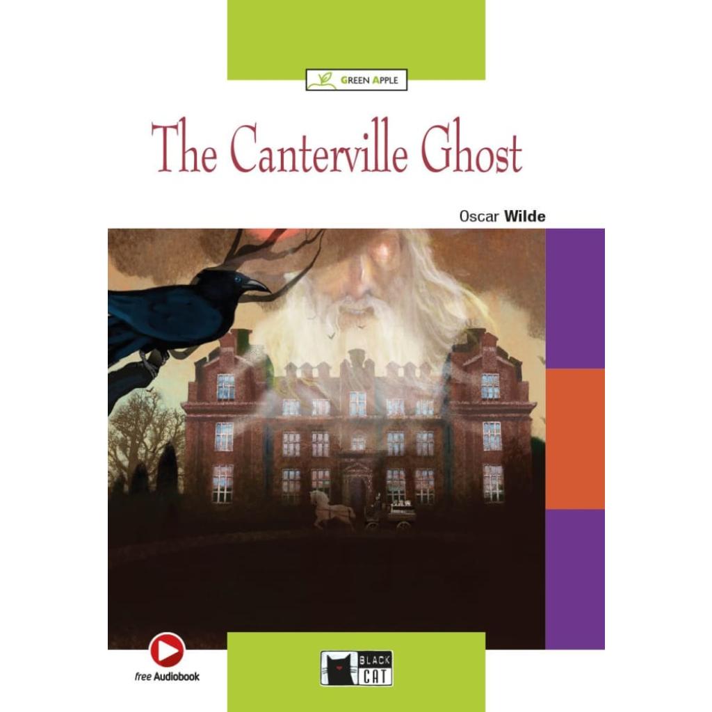 9783125000940 - Black Cat Green Apple The Canterville Ghost w Audio-CD - Oscar Wilde Kartoniert (TB) 9783125000940 - Black Cat Green Apple The Canterville Ghost w Audio-CD - Oscar Wilde Kartoniert (TB)