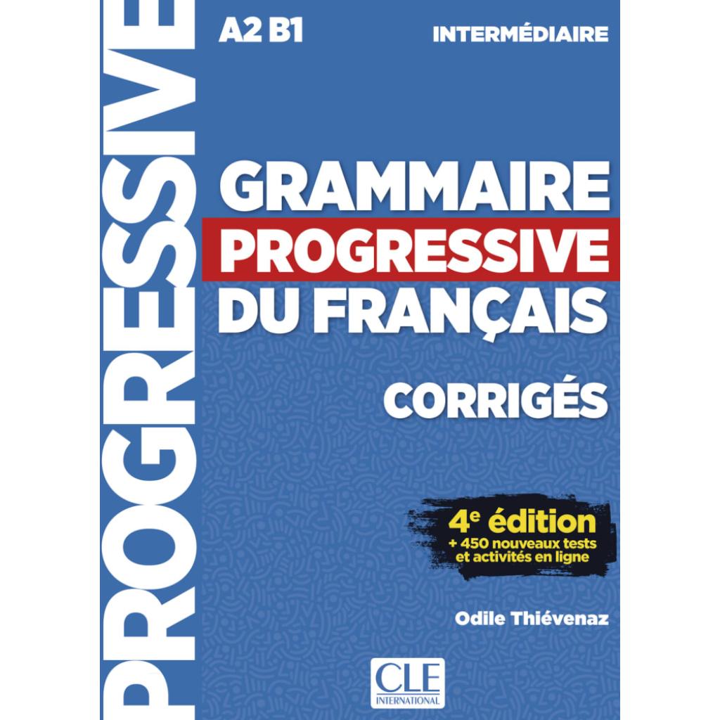 Grammaire progressive du français, Niveau intermédiaire. Lösungsheft + Online