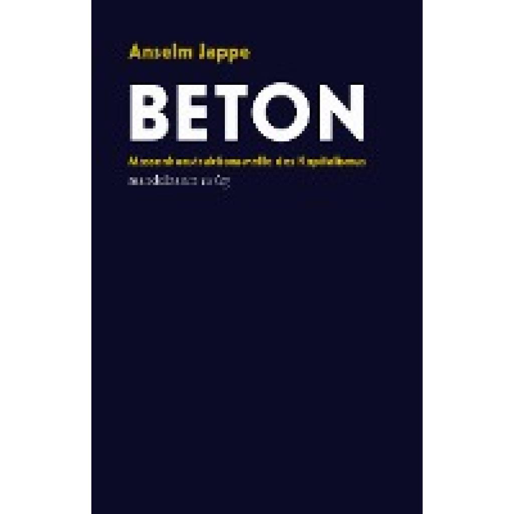 9783991360032 - Beton - Anselm Jappe Taschenbuch