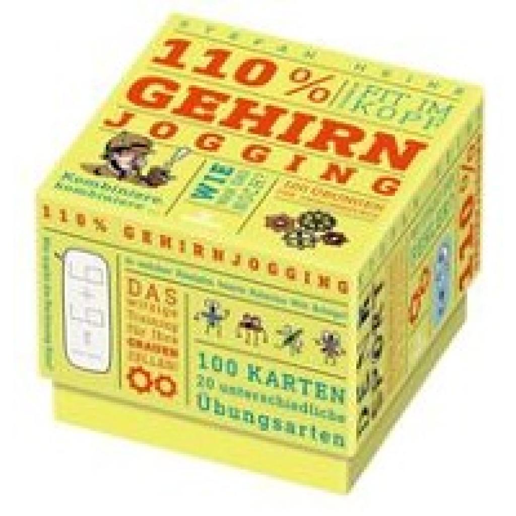 9783964551962 - 110%- Box   110% Gehirnjogging - Stefan Heine