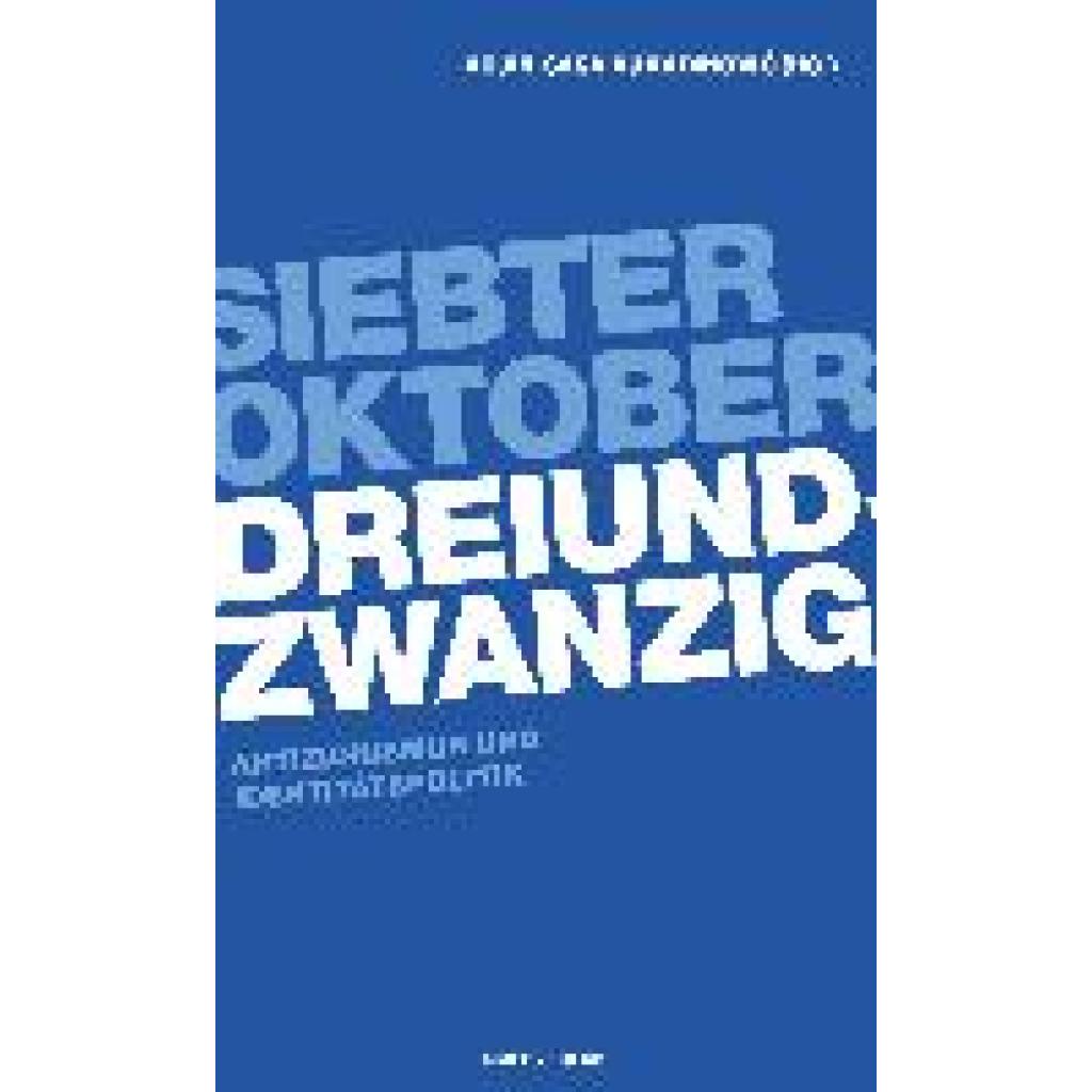 9783896563446 - Siebter Oktober Dreiundzwanzig