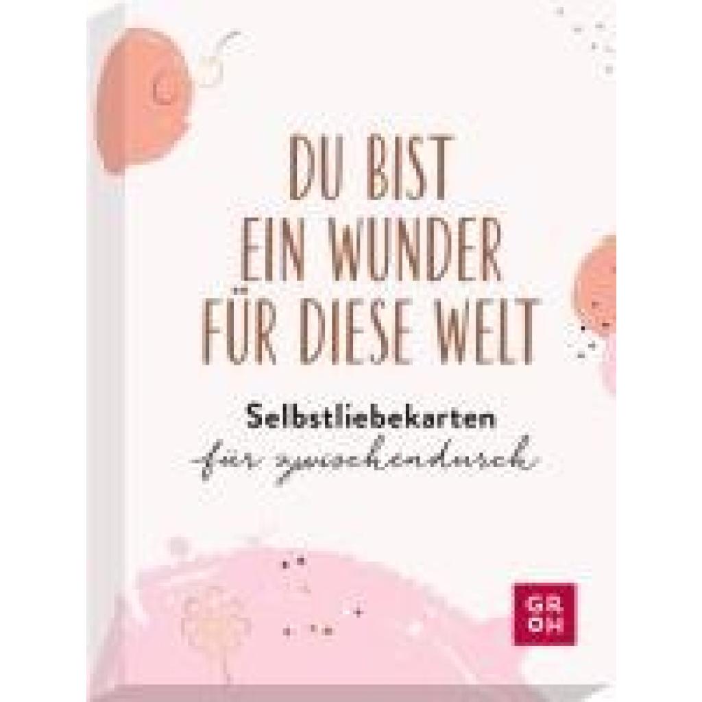 9783848500260 - Du bist ein Wunder für diese Welt - Selbstliebekarten für zwischendurch - Groh Verlag Box