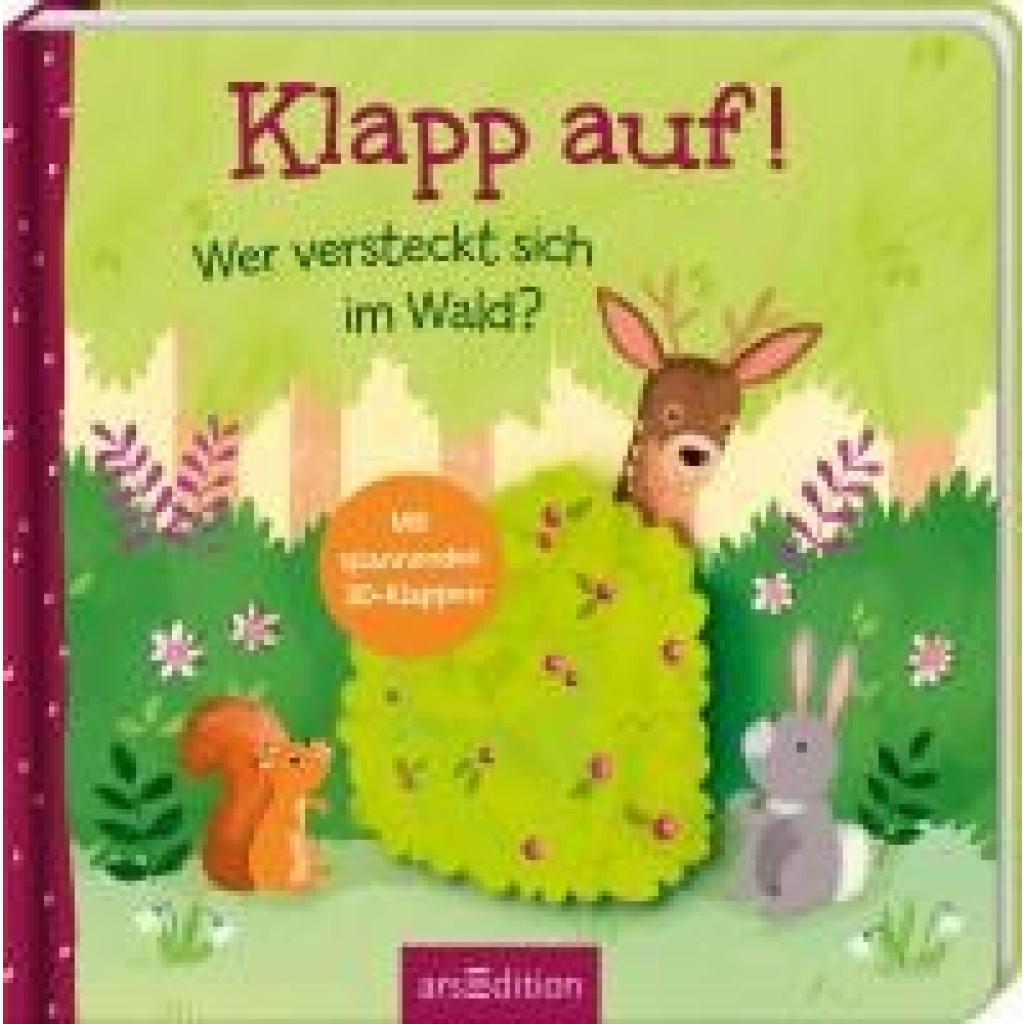 9783845855837 - Klapp auf! Wer versteckt sich im Wald? - Elena Bruns Pappband 9783845855837 - Klapp auf! Wer versteckt sich im Wald? - Elena Bruns Pappband
