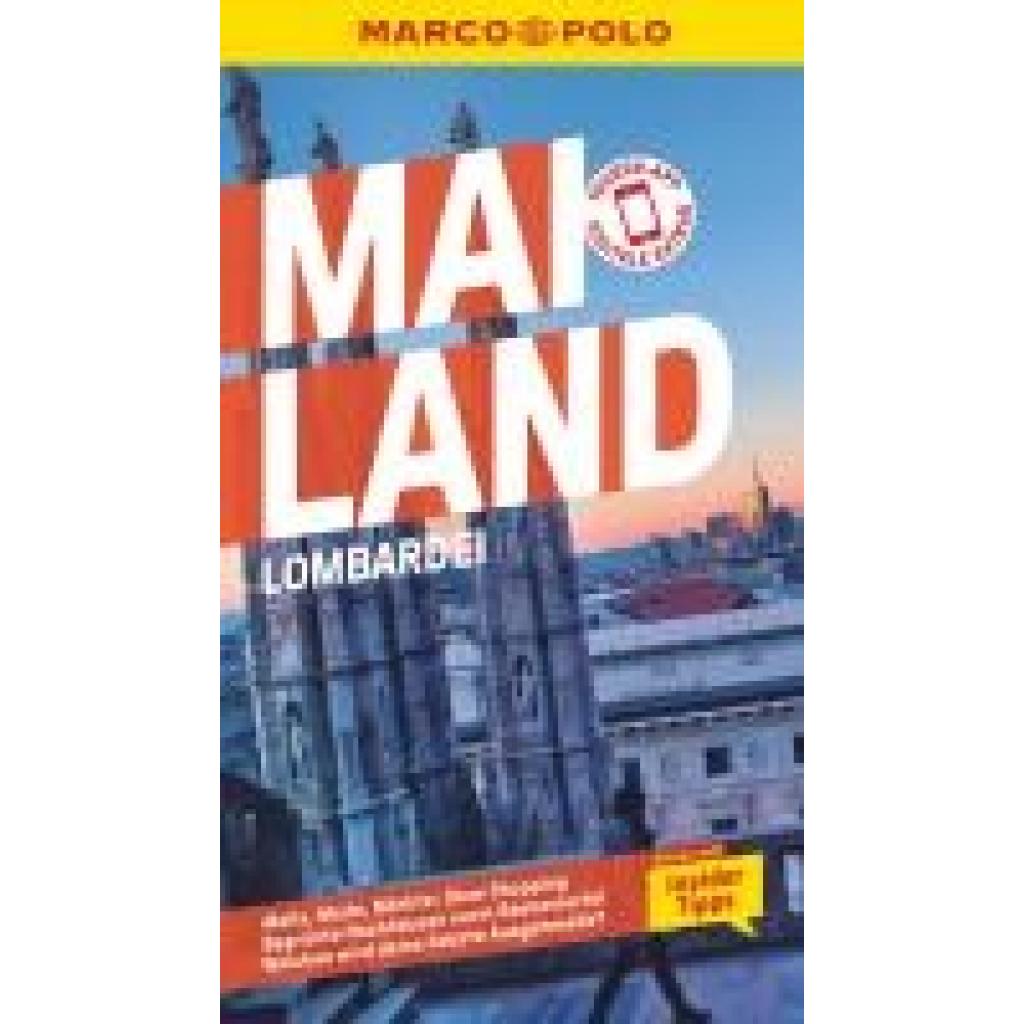 9783829734912 - Dürr Bettina MARCO POLO Reiseführer Mailand Lombardei