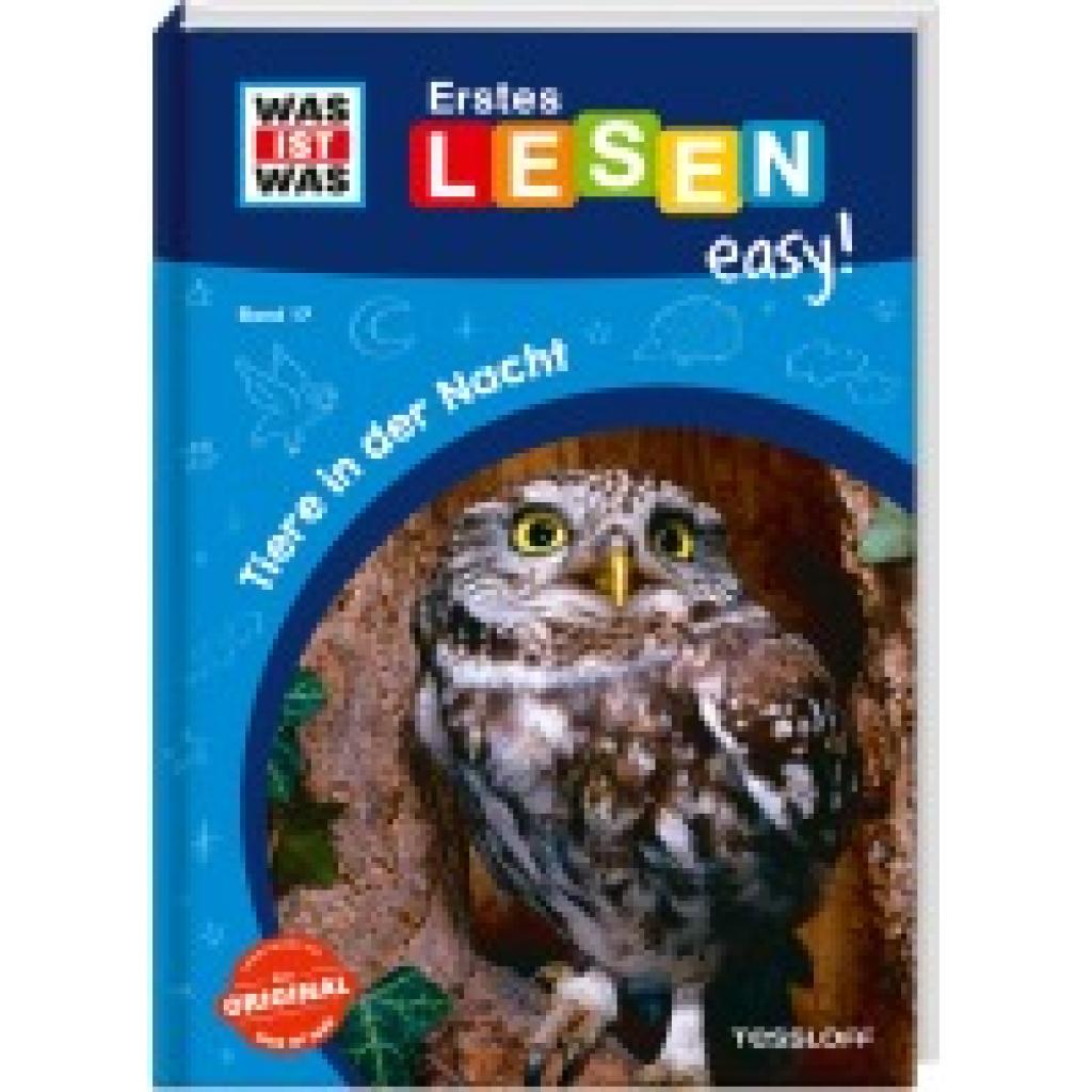 9783788677350 - WAS IST WAS Erstes Lesen easy! Band 17 Tiere in der Nacht - Sonja Meierjürgen Gebunden