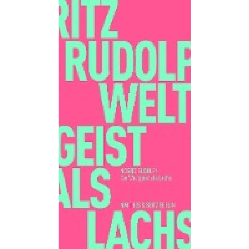9783751805070 - Der Weltgeist als Lachs - Moritz Rudolph Kartoniert (TB)