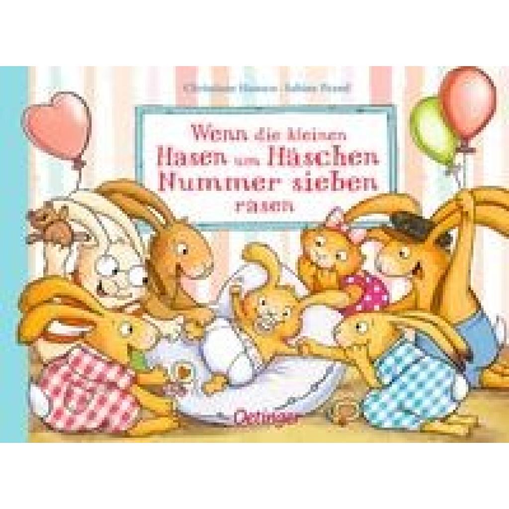9783751203159 - Wenn die kleinen Hasen um Häschen Nummer sieben rasen - Sabine Praml Pappband