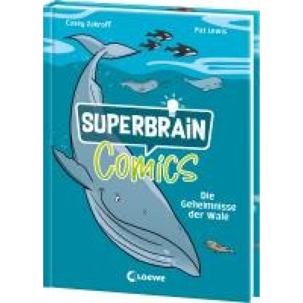 9783743218000 - Superbrain-Comics - Die Geheimnisse der Wale - Casey Zakroff Gebunden