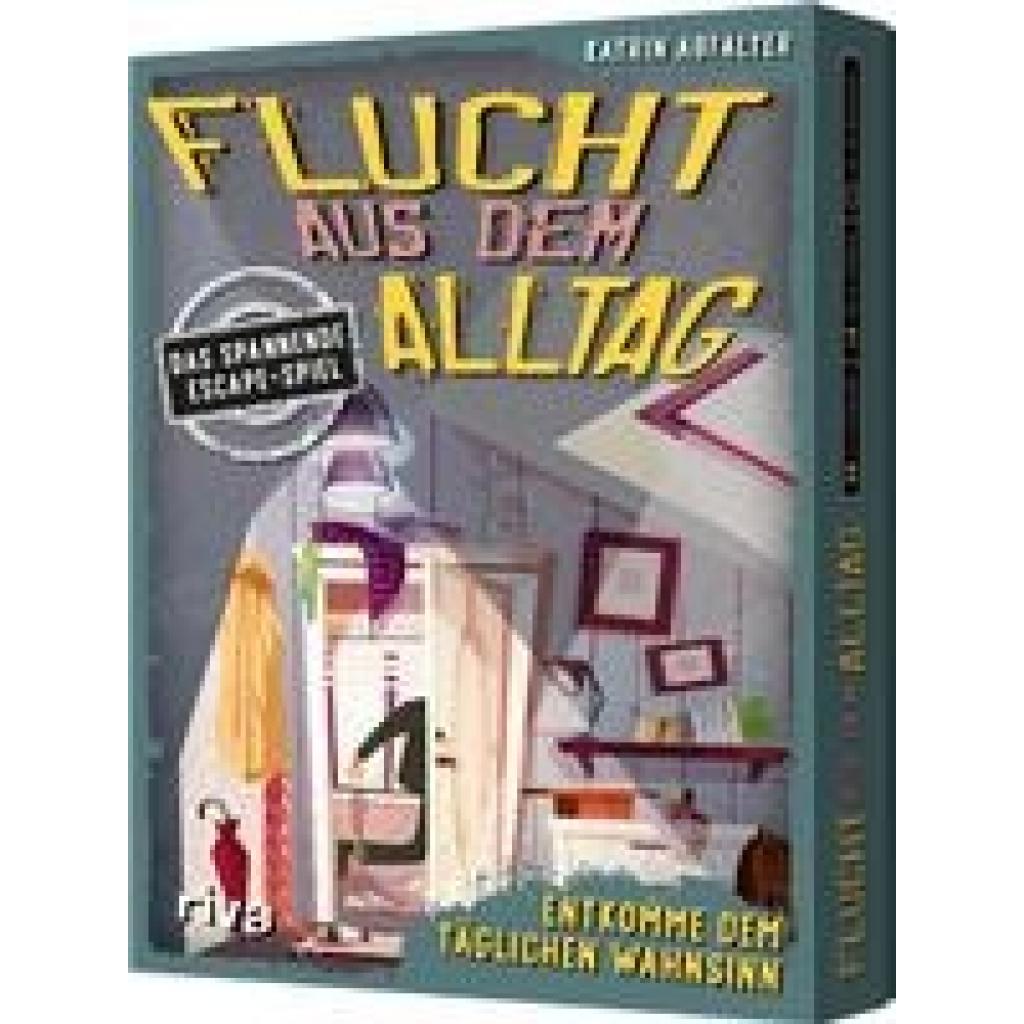 9783742313591 - Abfalter Katrin Flucht aus dem Alltag - Das spannende Escape-Spiel 9783742313591 - Abfalter Katrin Flucht aus dem Alltag - Das spannende Escape-Spiel