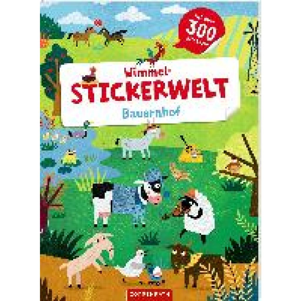 9783649672081 - Wimmel-Stickerwelt - Bauernhof Gebunden