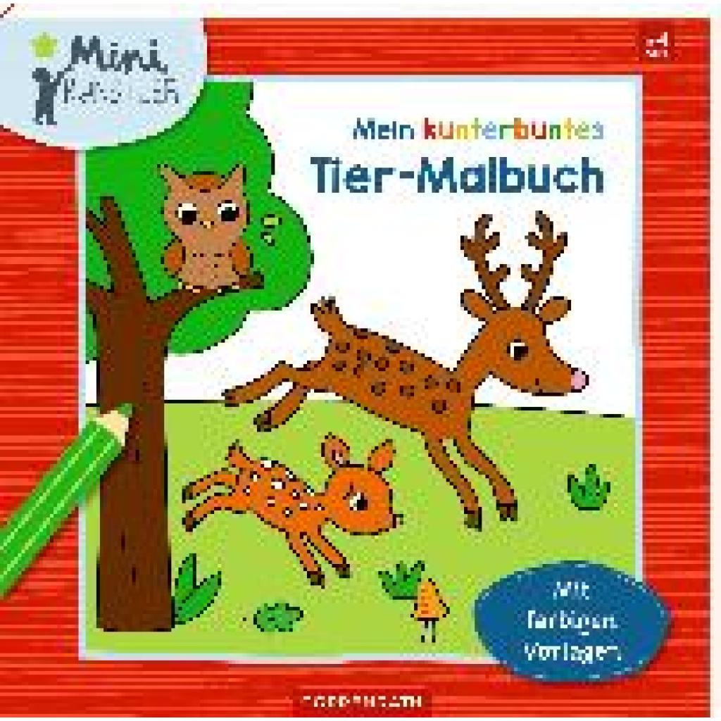 9783649647225 - Mein kunterbuntes Tier-Malbuch Kartoniert (TB)