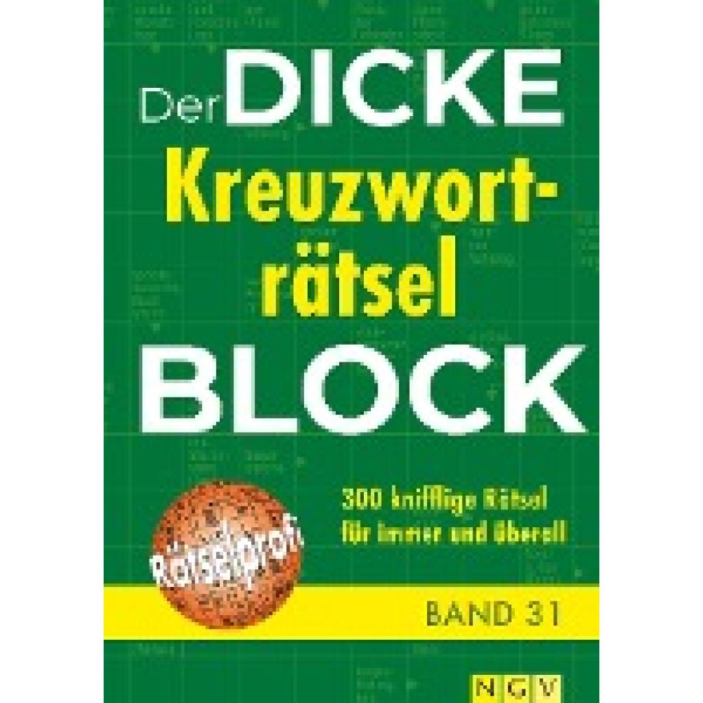 9783625194651 - Der dicke Kreuzworträtsel-Block Band 31 Kartoniert (TB)