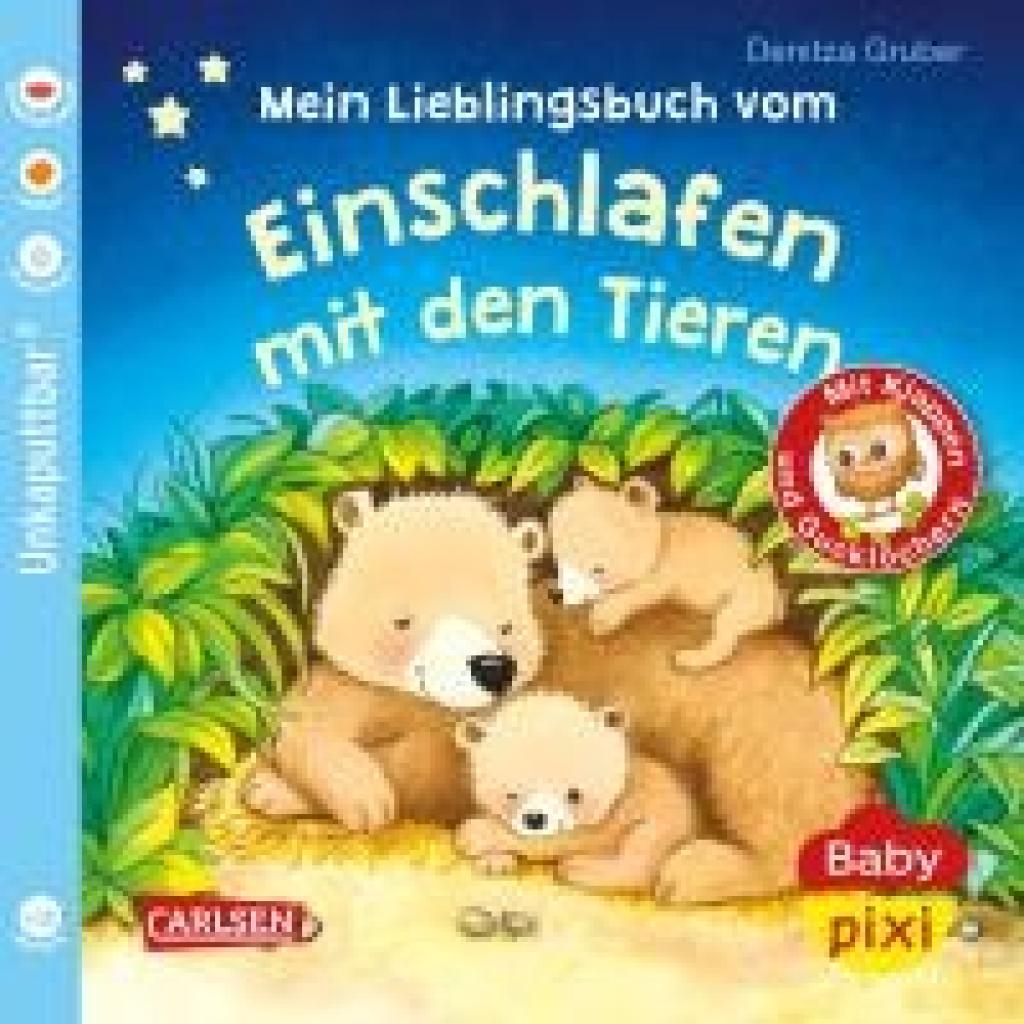 9783551051981 - Baby Pixi (unkaputtbar) 96 Mein Lieblingsbuch vom Einschlafen mit den Tieren - Denitza Gruber Kartoniert (TB)