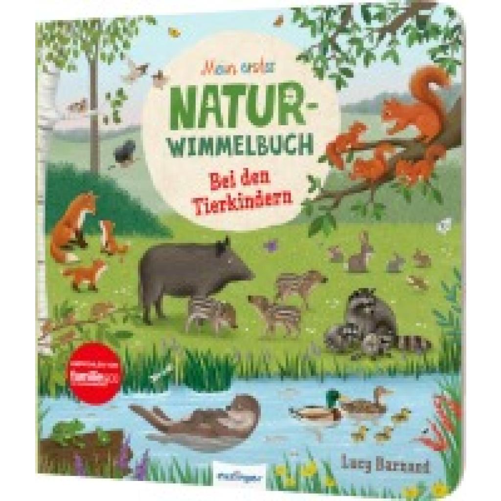 9783480238446 - Mein erstes Natur-Wimmelbuch   Mein erstes Natur-Wimmelbuch Bei den Tierkindern - Sibylle Schumann Pappband